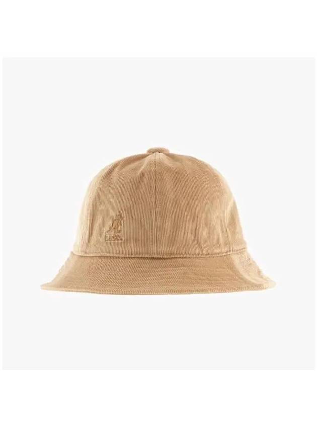 K5349 BEIGE Casual Corduroy Bucket Hat - KANGOL - BALAAN 3