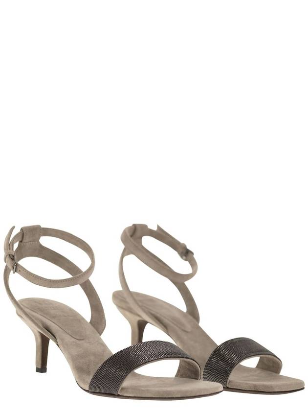 Sandals MZSFC2700 C8275 STONE - BRUNELLO CUCINELLI - BALAAN 5