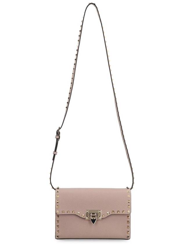 Valentino Garavani Valentino Garavani - Rockstud Piccola Leather Crossbody Bag - VALENTINO - BALAAN 5