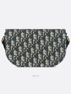 CD Signature Oblique Jacquard Shoulder Bag Blue - DIOR - BALAAN 7