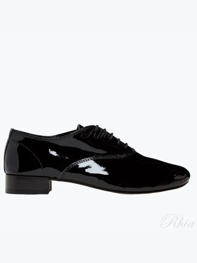 Women's Zizi Glossy Oxford Shoes Black - REPETTO - BALAAN 2