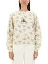 Raglan Sweatshirt Beige - VIVIENNE WESTWOOD - BALAAN 2