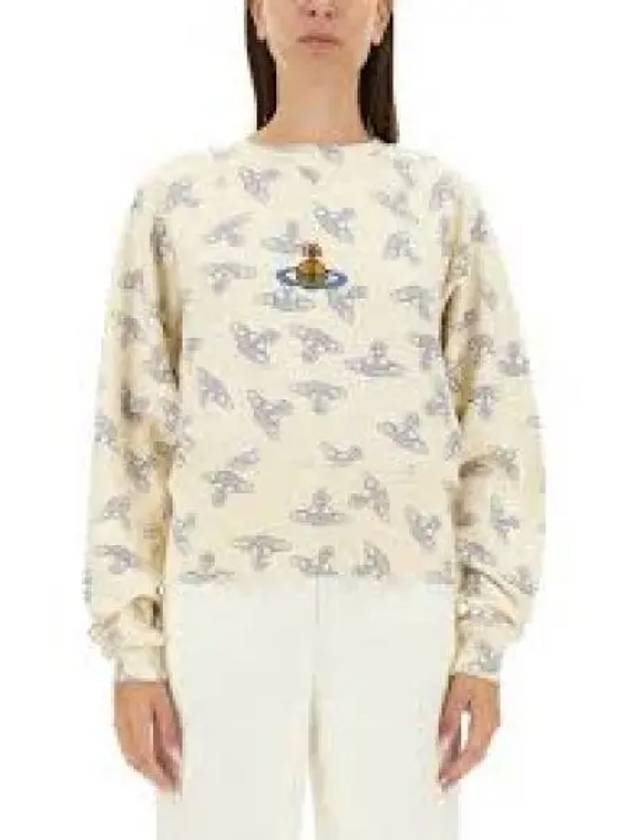 Raglan Sweatshirt Beige - VIVIENNE WESTWOOD - BALAAN 2