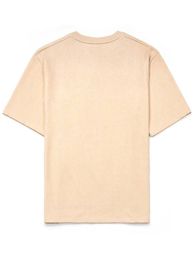 Men's I4ST01BE Hazy Withered Flower TShirt Beige - IOEDLE - BALAAN 4