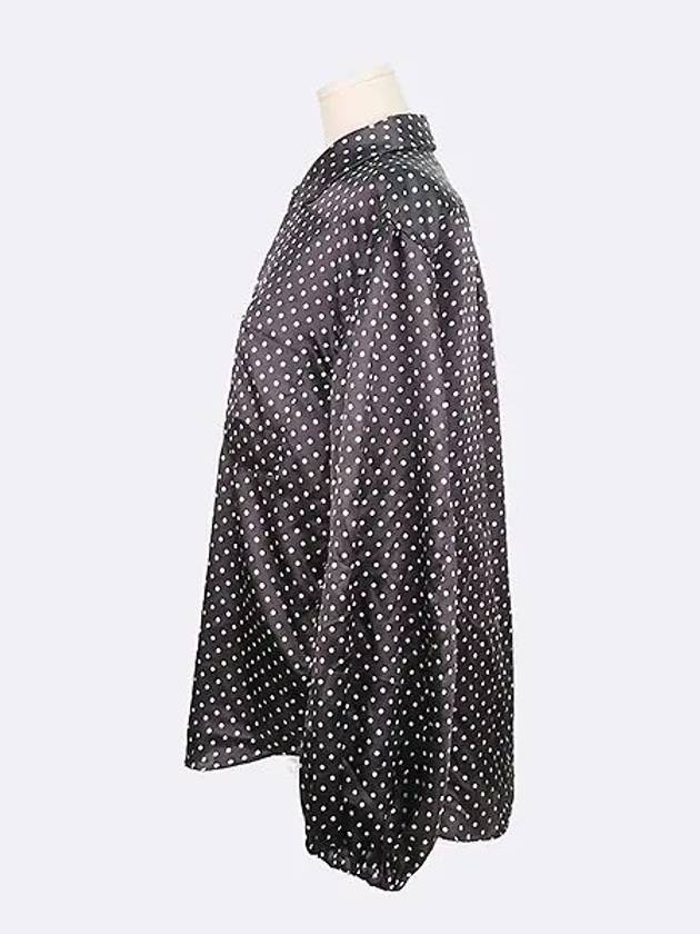 Comme des Gar ons 1K B019 Black Color White Dot Women s Blouse - COMME DES GARCONS - BALAAN 2