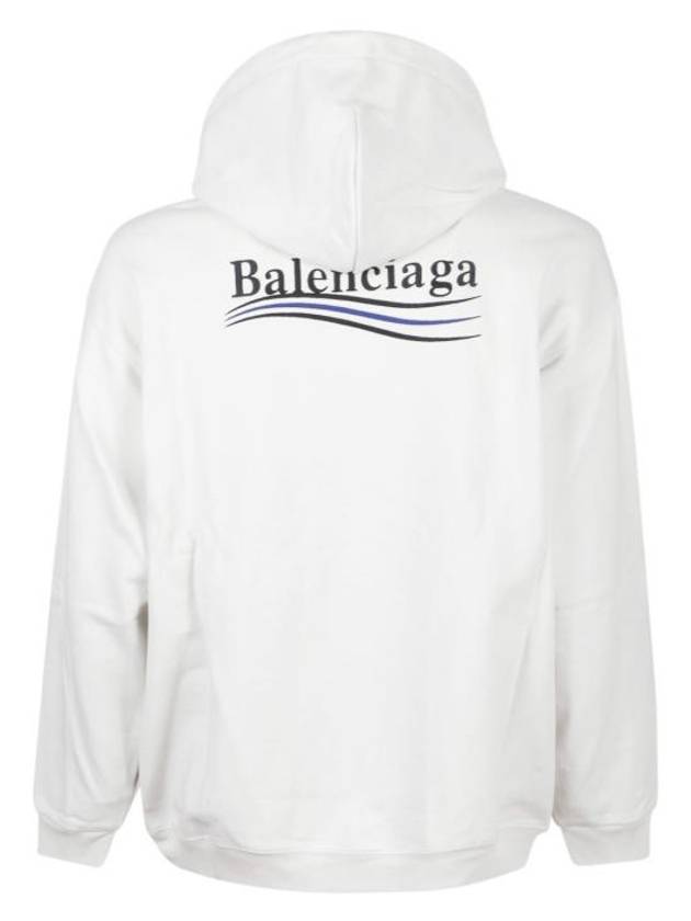 Political Campaign Medium Fit Hoodie White - BALENCIAGA - BALAAN 3