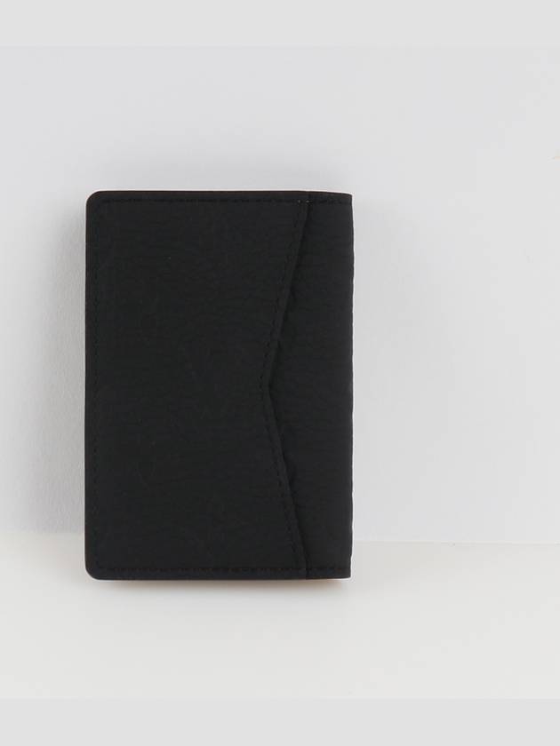 Pocket Organizer Bifold Card Wallet Black - LOUIS VUITTON - BALAAN 4