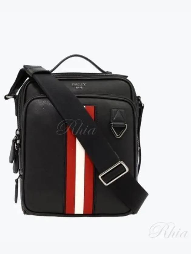 Mackao Logo Messenger Cross Bag Black - BALLY - BALAAN 2