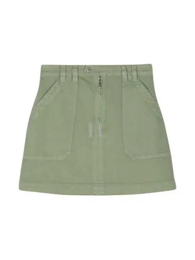 Sarah Short A-line Skirt Green - A.P.C. - BALAAN 2