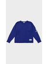 F Logo Round Wool Pullover Cobalt Blue - FFEFF STUDIO - BALAAN 1