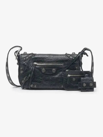 Le Cagol Fla Lab Wrap Cross Bag Black 719082210KR1000 - BALENCIAGA - BALAAN 1