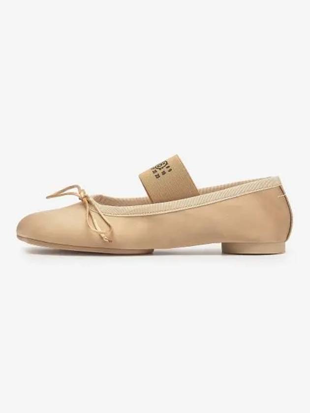 Anatomic Satin Ballerinas Flat Beige - MAISON MARGIELA - BALAAN 2