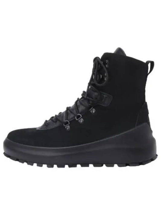 Fabric lace up ankle boots black - STONE ISLAND - BALAAN 1