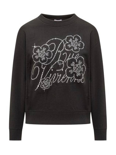 Constellation Embroidered Sweatshirt Black - KENZO - BALAAN 2