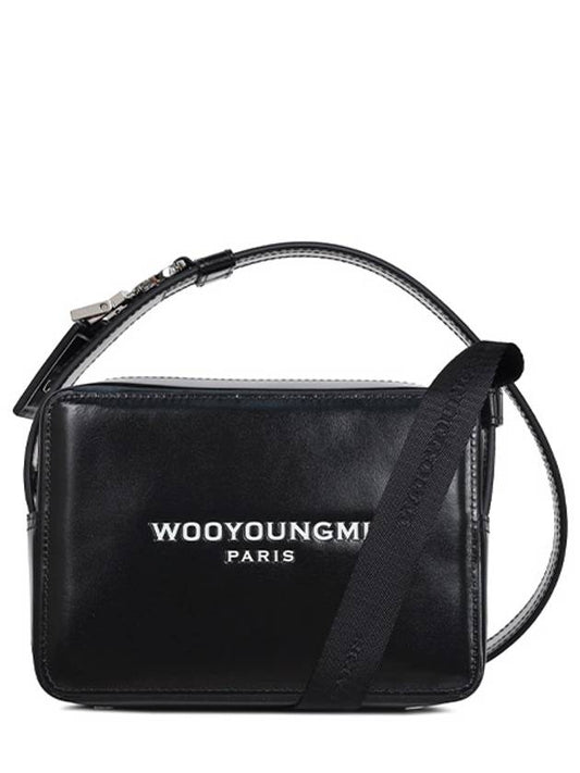 Square Leather Mini Cross Bag Black - WOOYOUNGMI - BALAAN 2