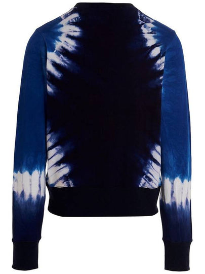 Wales Bonner Logo Embroidery Tie Dye Sweatshirt - WALES BONNER - BALAAN 2