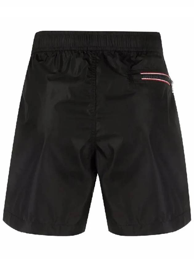 Logo Swim Shorts Black - MONCLER - BALAAN 4