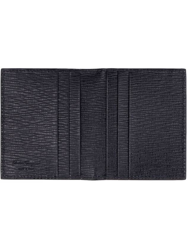 Gancini Card Wallet Black - SALVATORE FERRAGAMO - BALAAN 5