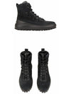 Hiking Leather Walker Boots Black - STONE ISLAND - BALAAN 5