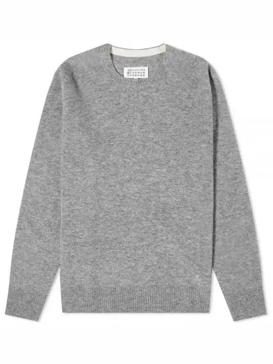 Lambswool Sweater Knit Top Grey - MAISON MARGIELA - BALAAN 1