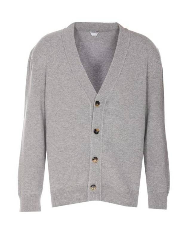 Classic Cashmere Cardigan Grey - BOTTEGA VENETA - BALAAN 2