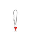 Heart Logo Chain Key Holder Red - AMI - BALAAN 2