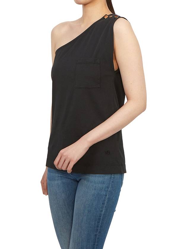 Women's sleeveless t-shirt 2EVB08 V13064 999 - VANESSA BRUNO - BALAAN 5