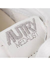 Medalist Goatskin Low Top Sneakers White - AUTRY - BALAAN 5