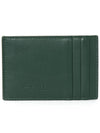 Intrecciato Lambskin Calfskin Card Wallet Emerald Green - BOTTEGA VENETA - BALAAN 3