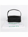 Women's Brick Cassette Small Shoulder Bag Black - BOTTEGA VENETA - BALAAN 7