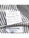 Super 120S Wool Twill Single Breasted Classic Jacket Grey - THOM BROWNE - BALAAN 6