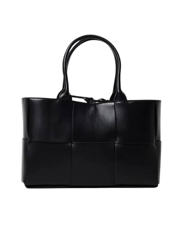 Arco Intrecciato Small Tote Bag Black - BOTTEGA VENETA - BALAAN 1