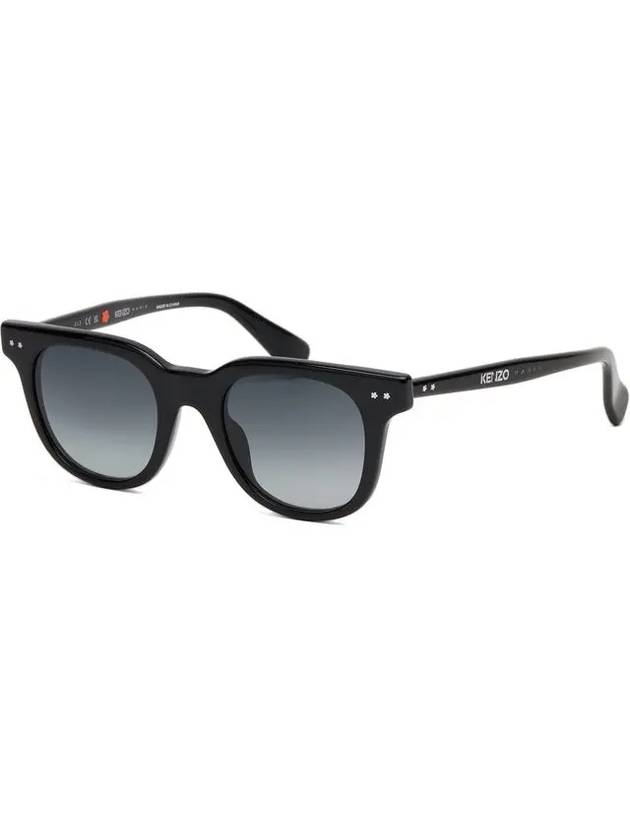 Sunglasses KZ40167I 01B Black Horn Rim Square - KENZO - BALAAN 7