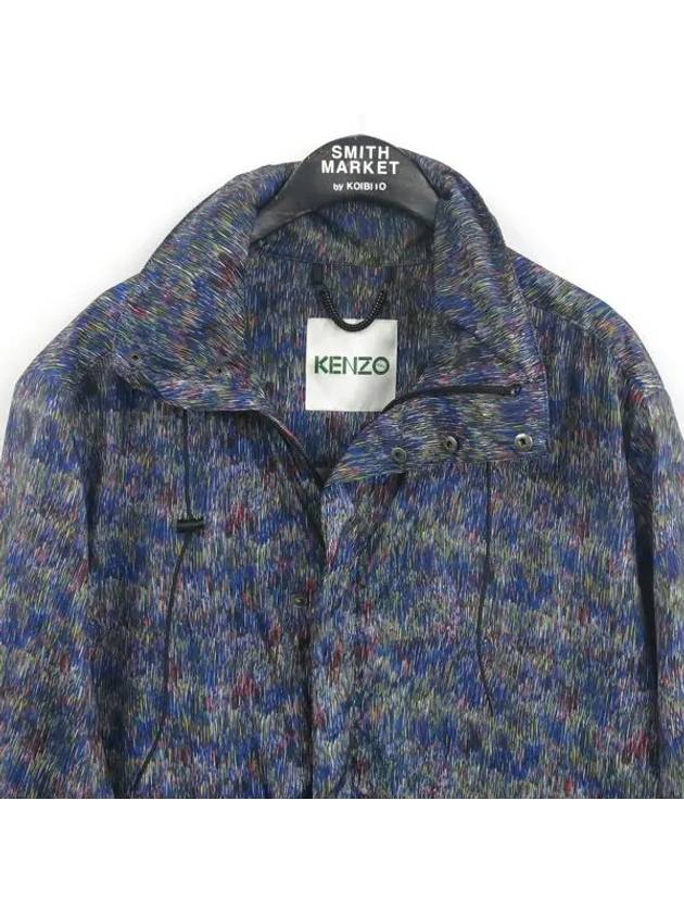 Kenzo pattern men s windbreaker - KENZO - BALAAN 2