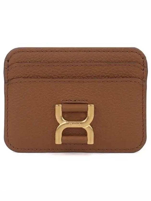 Marcie Leather Card Wallet Brown - CHLOE - BALAAN 2