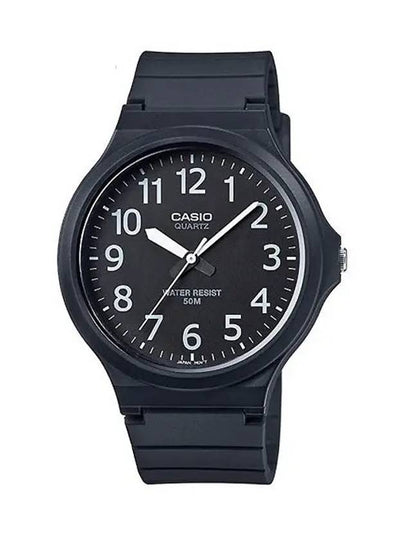 Resin Band Analog Watch Black - CASIO - BALAAN 2