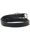 Y Buckle Silver Belt Black - Y/PROJECT - BALAAN.