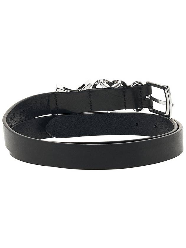 Y Buckle Silver Belt Black - Y/PROJECT - BALAAN.