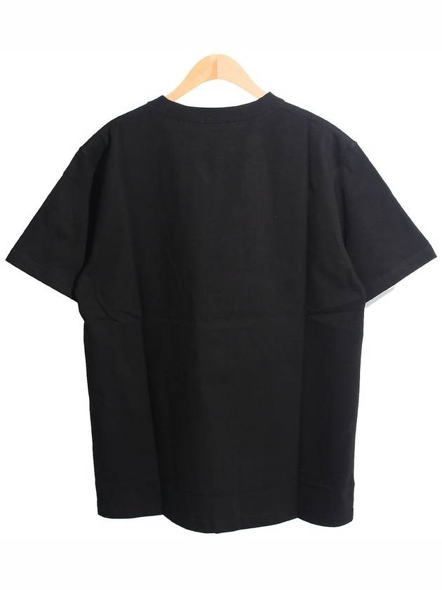 Couture Relaxed Fit Short Sleeve T-Shirt Black - DIOR - BALAAN 3