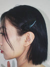 FLOWER CORSAGE HAIR PIN BLACK Rose hairpin - USITE - BALAAN 2