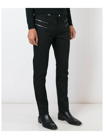 Multi zipper black jeans 441345 Y869L - SAINT LAURENT - BALAAN 2