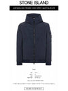 Men's Wappen Patch Naslan Watro Hooded Jacket Navy - STONE ISLAND - BALAAN 3