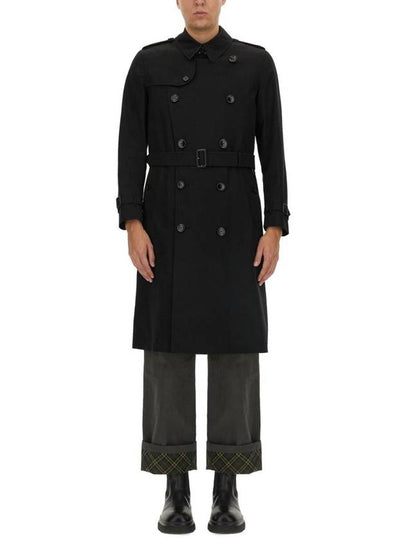 Heritage Kensington Trench Coat Black - BURBERRY - BALAAN 2