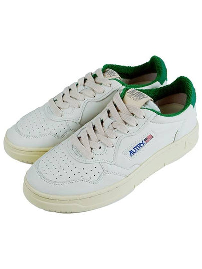 Medalist Green Tab Low Top Sneakers White - AUTRY - BALAAN 2