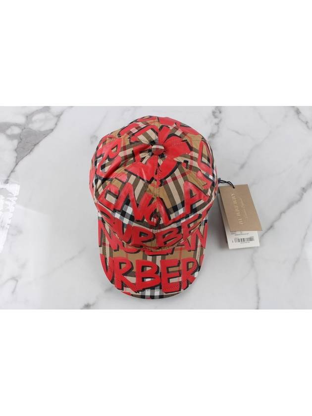 graffiti hat - BURBERRY - BALAAN 7