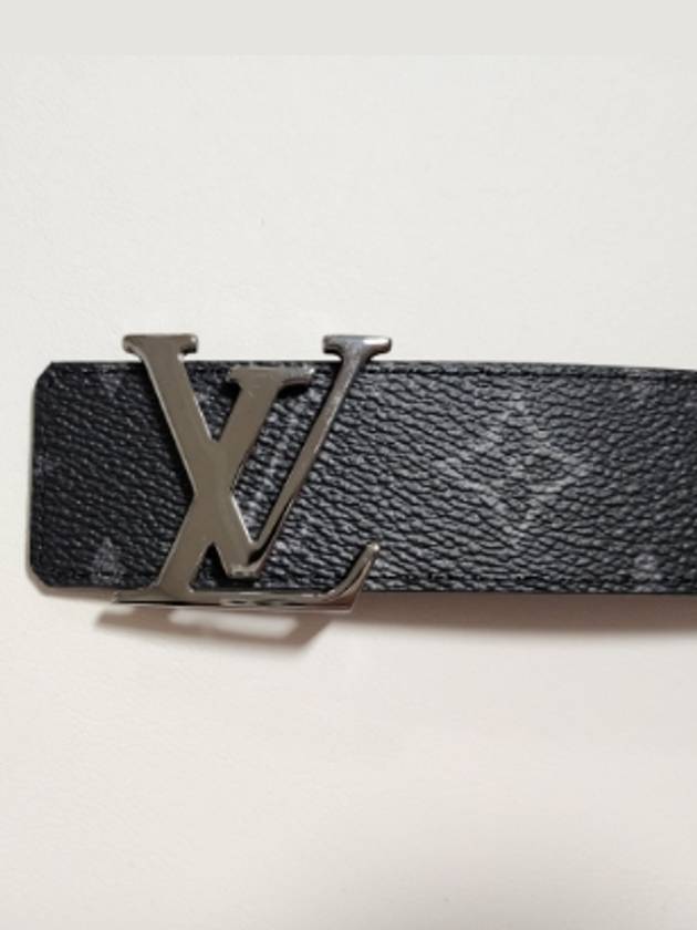 LV Initiales 35MM Reversible Belt Grey - LOUIS VUITTON - BALAAN 4