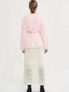 Adorable Fur String Cardigan Pink - SORRY TOO MUCH LOVE - BALAAN 5