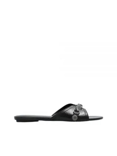 Le Cagole Slippers Black - BALENCIAGA - BALAAN 2