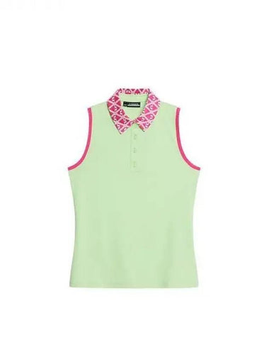 Golf Women s Support Sleeveless Top Paradise Green GWJT09000 M073 Domestic Product GR5Y24051647193 - J.LINDEBERG - BALAAN 1