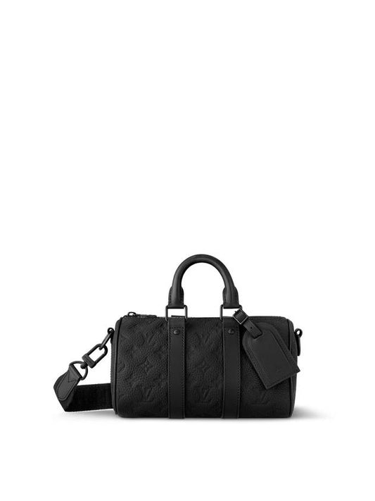 Keepall Bandouli?re 25 Taurillon Monogram Black - LOUIS VUITTON - BALAAN 2